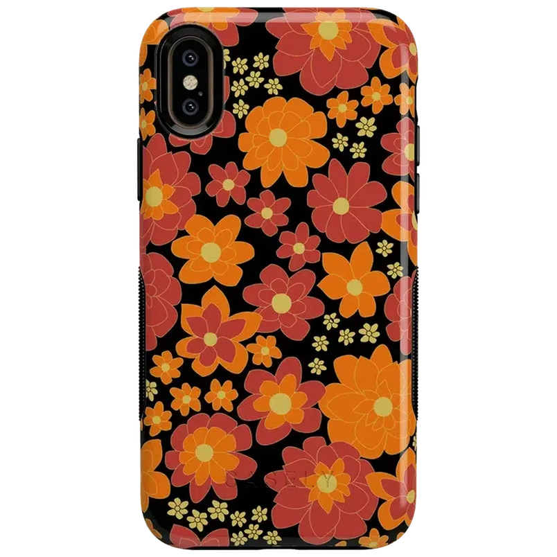 Flower Child | Bright Retro Floral Case iPhone Case get.casely Bold iPhone XS Max 