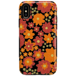 Flower Child | Bright Retro Floral Case iPhone Case get.casely Bold iPhone XS Max 