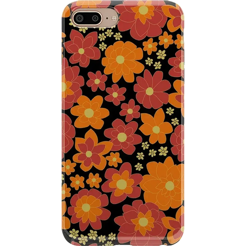 Flower Child | Bright Retro Floral Case iPhone Case get.casely Classic iPhone 6/7/8 Plus 
