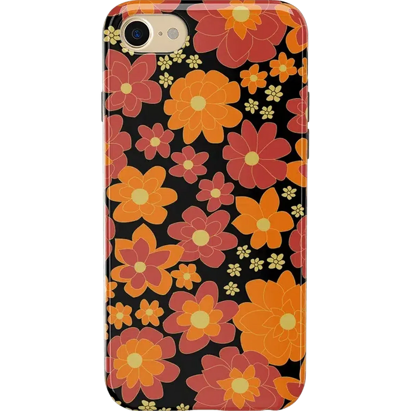 Flower Child | Bright Retro Floral Case iPhone Case get.casely Classic iPhone 6/7/8 