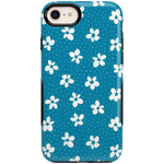 Flower My World | Ocean Blue Floral Case iPhone Case get.casely Bold iPhone 6/7/8 