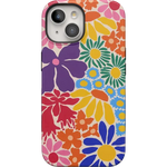 Flower Patch | Multi-Color Floral Case iPhone Case get.casely Bold + MagSafe® iPhone 15