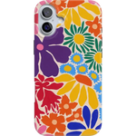 Flower Patch | Multi-Color Floral Case iPhone Case get.casely Classic + MagSafe® iPhone 16 Plus