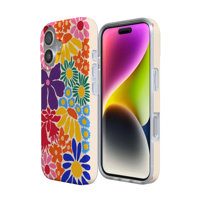 Flower Patch | Multi-Color Floral Case iPhone Case get.casely 