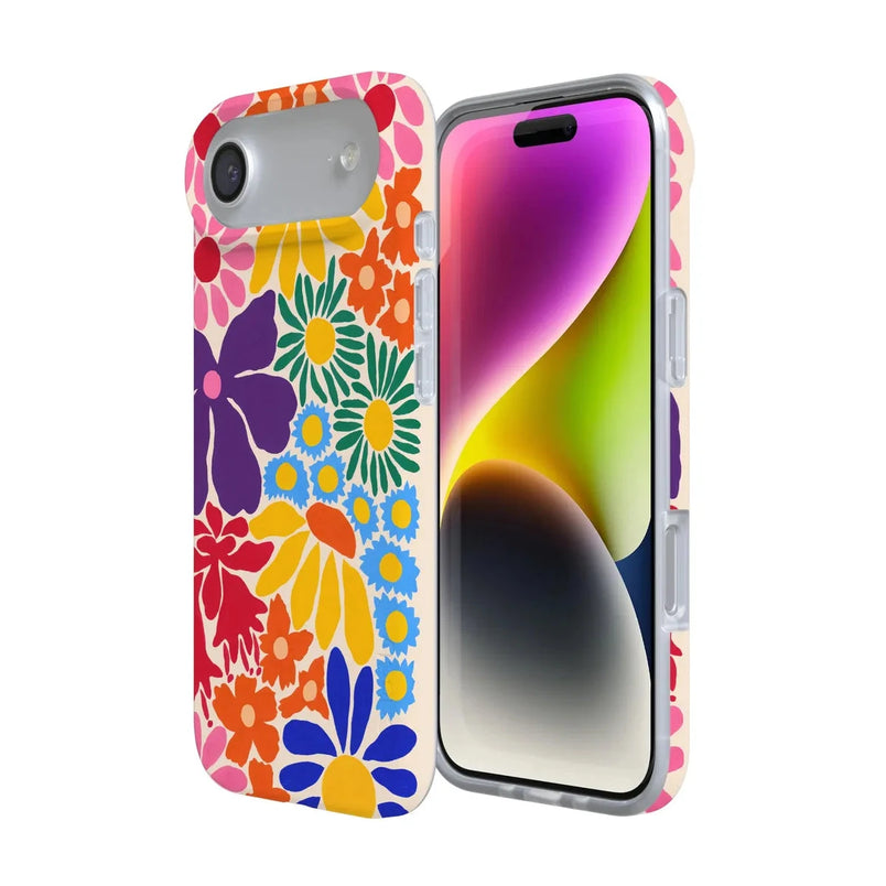 Flower Patch | Multi-Color Floral Case iPhone Case get.casely 