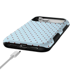 On the Dot | Blue Polka Dot Case