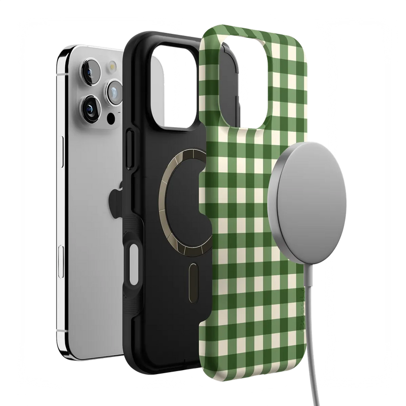 Checked Twice | Green Plaid Case