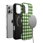 Checked Twice | Green Plaid Case