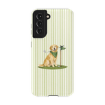 Golden on the Green | Clubhouse Case - Galaxy S21