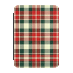Beige Holiday Plaid Kindle Case | Casely