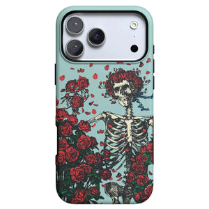 Forever Grateful | Grateful Dead Skeleton Floral Case iPhone Case Grateful Dead Bold Flex + MagSafe® iPhone 18 Pro Max 