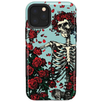 Forever Grateful | Grateful Dead Skeleton Floral Case iPhone Case Grateful Dead Bold iPhone 11 Pro Max