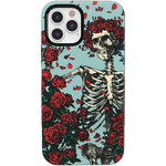 Forever Grateful | Grateful Dead Skeleton Floral Case iPhone Case Grateful Dead Bold iPhone 12 Pro