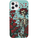 Forever Grateful | Grateful Dead Skeleton Floral Case iPhone Case Grateful Dead Classic iPhone 12 Pro