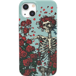Forever Grateful | Grateful Dead Skeleton Floral Case iPhone Case Grateful Dead Classic + MagSafe® iPhone 13