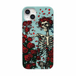 Forever Grateful | Grateful Dead Skeleton Floral Case iPhone Case Grateful Dead Classic + MagSafe® iPhone 14 Plus 
