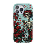 Forever Grateful | Grateful Dead Skeleton Floral Case iPhone Case Grateful Dead Classic + MagSafe® iPhone 16 Pro Max 