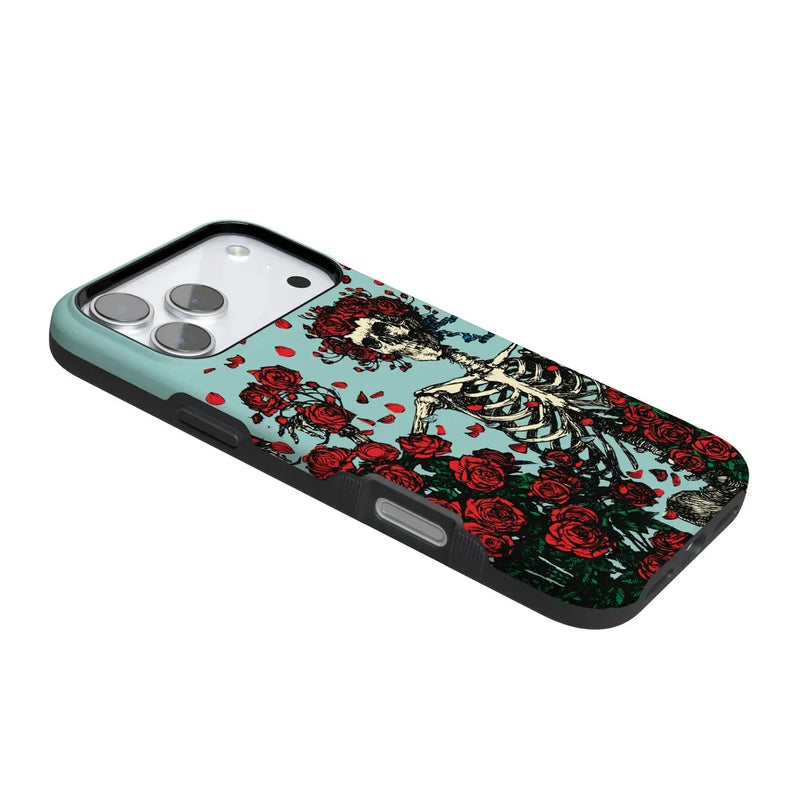 Forever Grateful | Grateful Dead Skeleton Floral Case iPhone Case Grateful Dead 