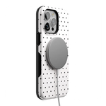 On the Dot | White Polka Dot Case