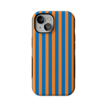 Go New York | Blue & Orange Stripes Case - iPhone 15