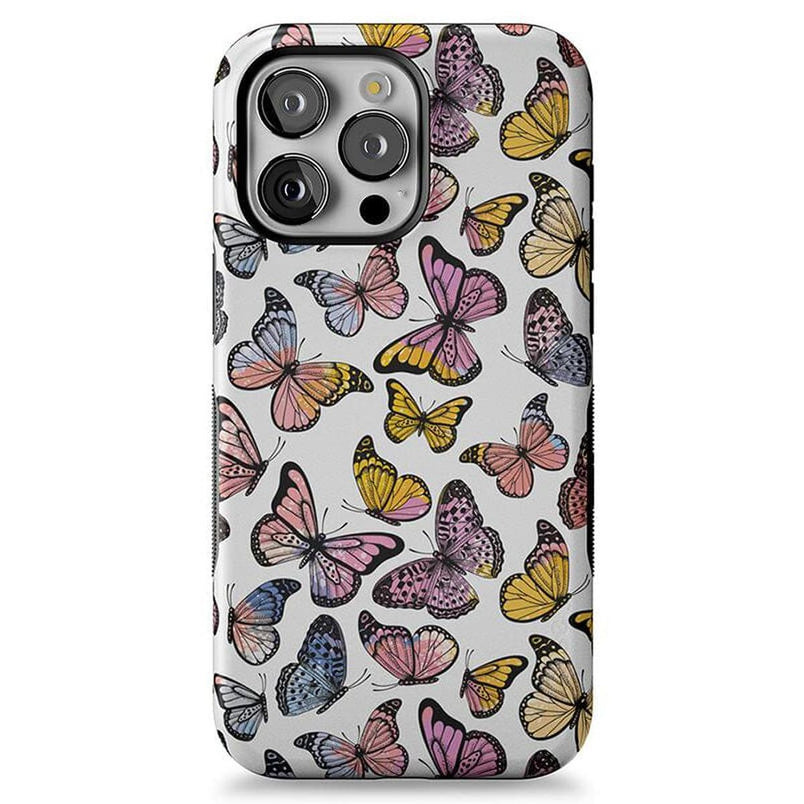 Free Spirit | Rainbow Butterfly Case iPhone Case get.casely Bold + MagSafe® iPhone 15 Pro Max