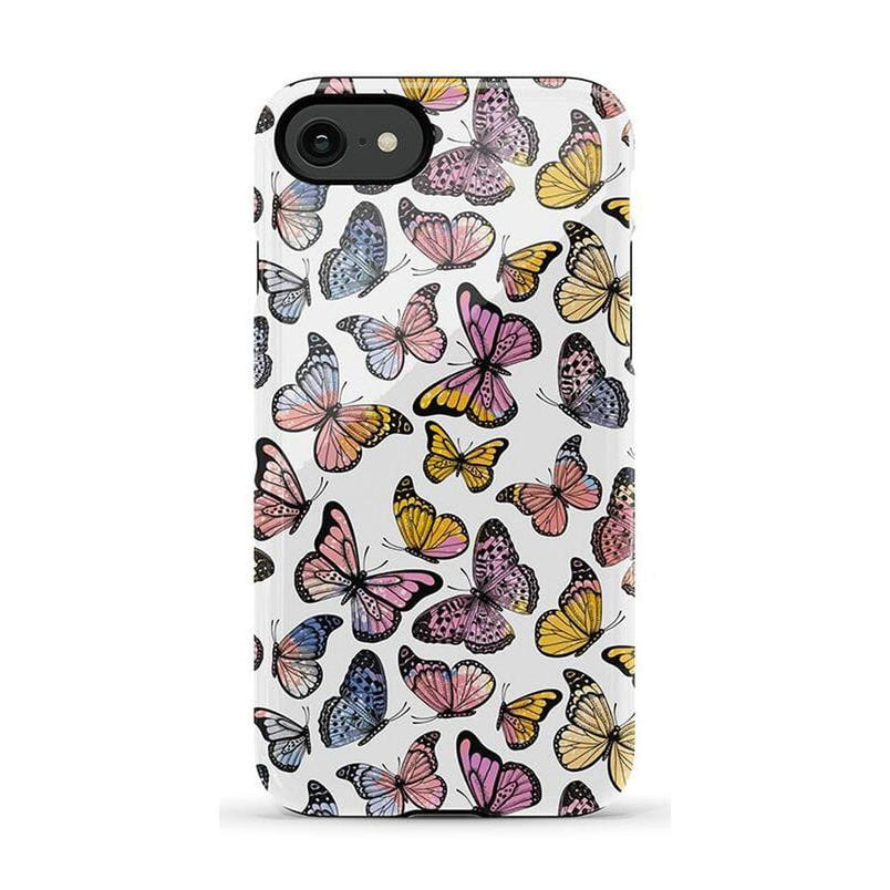 Free Spirit | Rainbow Butterfly Case iPhone Case get.casely Essential iPhone SE (2020 & 2022)