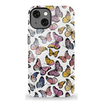 Free Spirit | Rainbow Butterfly Case iPhone Case get.casely Essential + MagSafe® iPhone 13