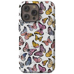 Free Spirit | Rainbow Butterfly Case iPhone Case get.casely Essential + MagSafe® iPhone 14 Pro Max