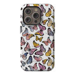 Free Spirit | Rainbow Butterfly Case iPhone Case get.casely Essential + MagSafe® iPhone 14 Pro