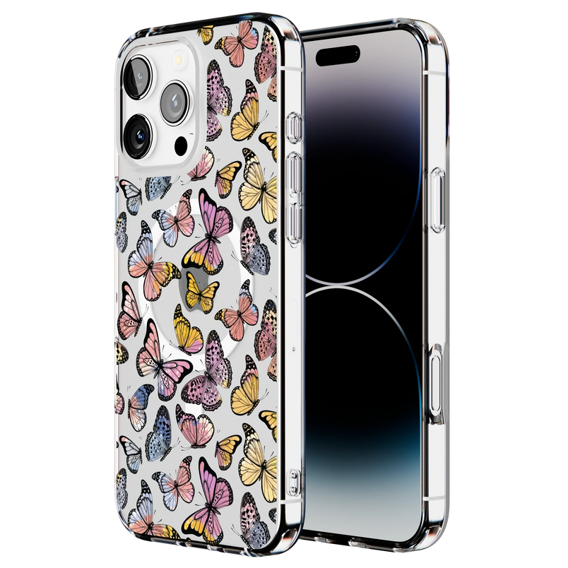 Free Spirit | Rainbow Butterfly Case iPhone Case get.casely 