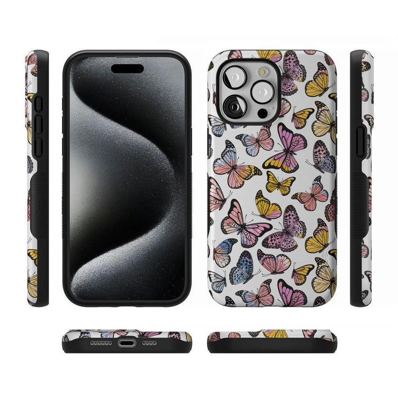 Free Spirit | Rainbow Butterfly Case iPhone Case get.casely 