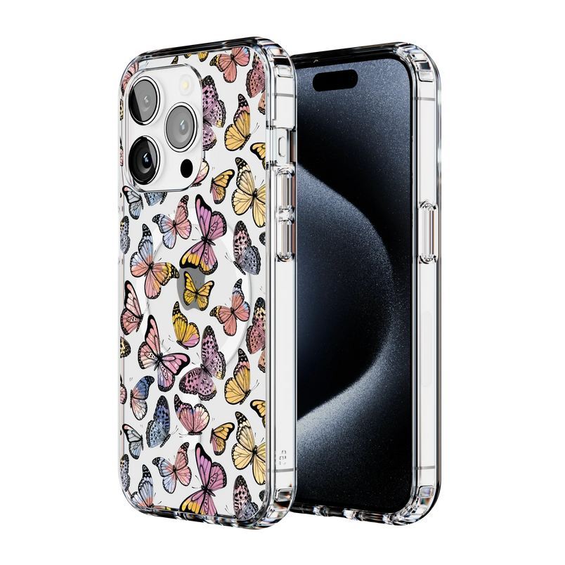 Free Spirit | Rainbow Butterfly Case iPhone Case get.casely 