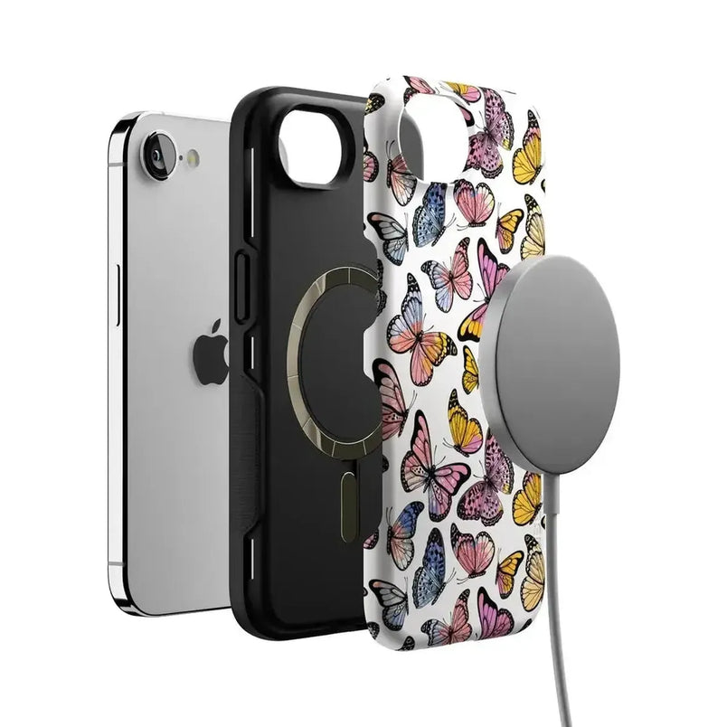 Free Spirit | Rainbow Butterfly Case iPhone Case get.casely