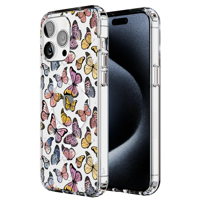 Free Spirit | Rainbow Butterfly Case iPhone Case get.casely 