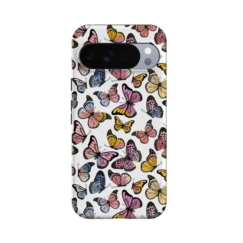 Free Spirit | Rainbow Butterfly Google Pixel Case Google Pixel Case Casetry Essential + MagSafe® Google Pixel 10 Pro XL 
