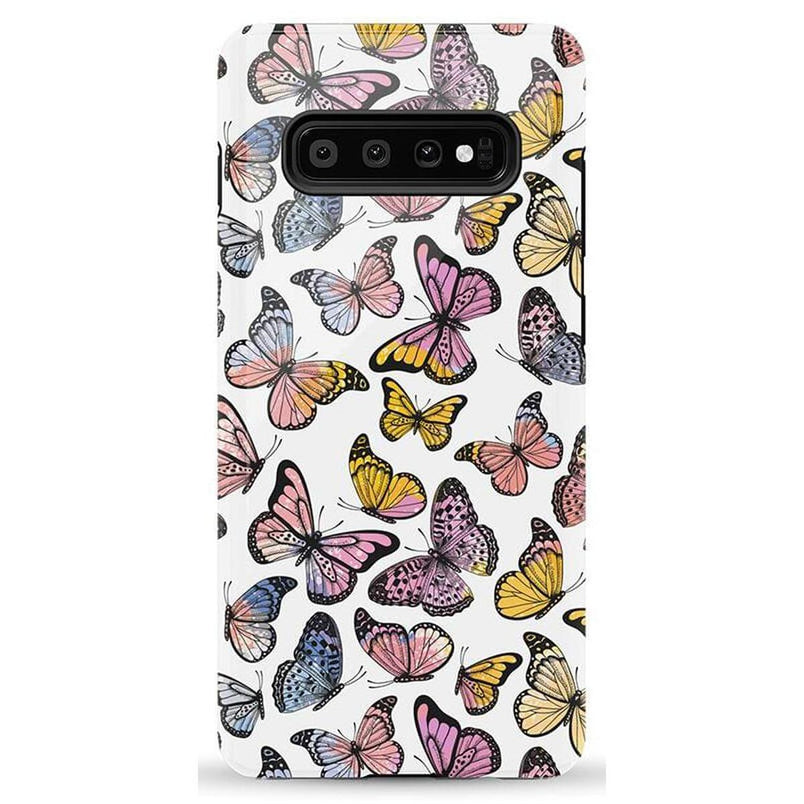 Free Spirit | Rainbow Butterfly Samsung Case Samsung Case get.casely Essential Galaxy S10 Plus