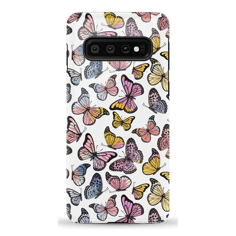 Free Spirit | Rainbow Butterfly Samsung Case Samsung Case get.casely Essential Galaxy S10