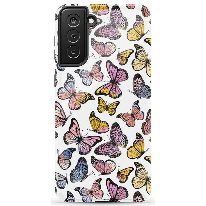 Free Spirit | Rainbow Butterfly Samsung Case Samsung Case get.casely Essential Galaxy S21 Plus