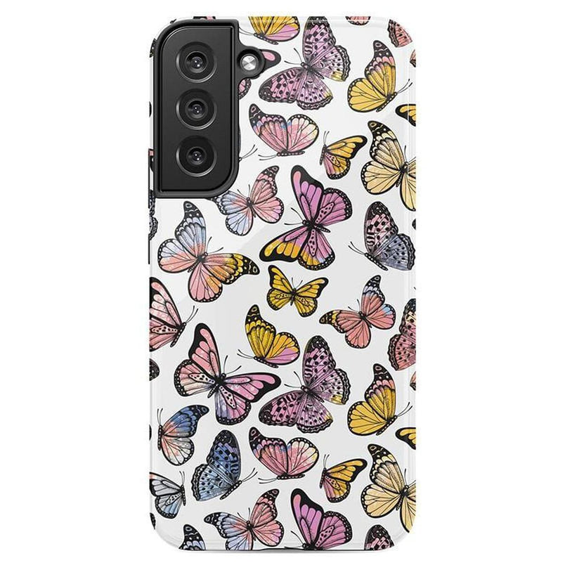 Free Spirit | Rainbow Butterfly Samsung Case Samsung Case get.casely Essential Galaxy S22
