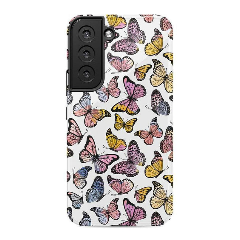 Free Spirit | Rainbow Butterfly Samsung Case Samsung Case get.casely Essential Galaxy S21 Ultra