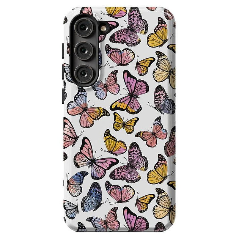 Free Spirit | Rainbow Butterfly Samsung Case Samsung Case get.casely Essential Galaxy S23