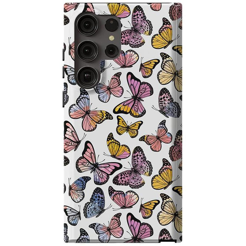 Free Spirit | Rainbow Butterfly Samsung Case Samsung Case get.casely Essential Galaxy S23 Plus
