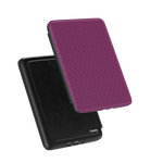 On the Dot | Plum Polka Dot Kindle Case