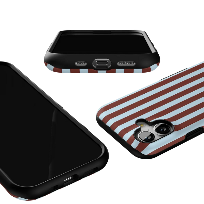 Sunday in Brooklyn | Chocolate Stripes Case