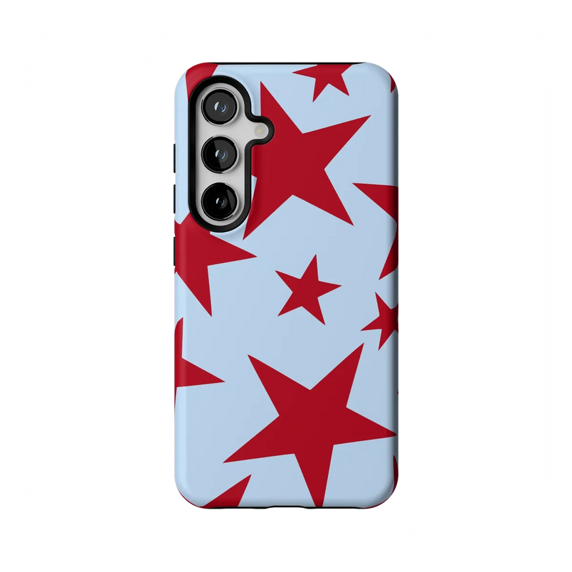 Stars Align | Blue & Red Stars Case - Galaxy S24