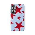 Stars Align | Blue & Red Stars Case - Galaxy S24