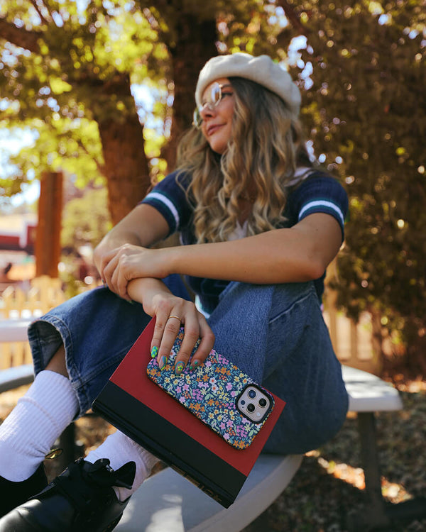 Full Bloom | Navy Floral Case
