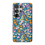 Full Bloom | Navy Floral Case iPhone Case get.casely Bold Flex + MagSafe® Galaxy S25 