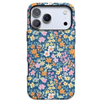 Full Bloom | Navy Floral Case iPhone Case get.casely Bold + MagSafe® iPhone 17 Pro Max 