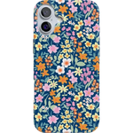 Full Bloom | Navy Floral Case iPhone Case get.casely Classic + MagSafe® iPhone 16 Plus